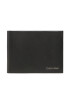 Calvin Klein Голям мъжки портфейл Ck Concise Trifold 10Cc W/Coin L K50K510600 Черен - Pepit.bg