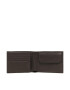 Calvin Klein Голям мъжки портфейл Ck Concise Trifold 10Cc W/Coin L K50K510600 Кафяв - Pepit.bg