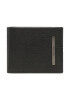 Calvin Klein Голям мъжки портфейл Modern Metal Bifold 5Cc W/Coin K50K510612 Черен - Pepit.bg