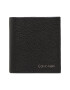 Calvin Klein Голям мъжки портфейл Warmth Trifold 6cc W/Coin K50K509998 Черен - Pepit.bg