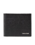 Calvin Klein Голям мъжки портфейл Minimalism Mo Bifold 5Cc W/Coin K50K509131 Черен - Pepit.bg