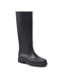 Calvin Klein Гумени ботуши Rain Boot Knee W/Flc HW0HW01265 Черен - Pepit.bg