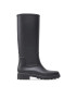 Calvin Klein Гумени ботуши Rain Boot Knee W/Flc HW0HW01265 Черен - Pepit.bg