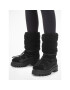 Calvin Klein Jeans Апрески Flatform Snow Boot Sherpa Wn YW0YW01195 Черен - Pepit.bg