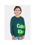 Calvin Klein Jeans Блуза Blown Up Logo IB0IB01880 Син Regular Fit - Pepit.bg