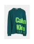 Calvin Klein Jeans Блуза Blown Up Logo IB0IB01880 Син Regular Fit - Pepit.bg