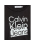 Calvin Klein Jeans Блуза Box Logo IB0IB01451 Черен Regular Fit - Pepit.bg