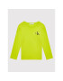 Calvin Klein Jeans Блуза Chest Monogram IB0IB00613 Зелен Regular Fit - Pepit.bg