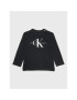 Calvin Klein Jeans Блуза Monogram IN0IN00005 Черен Regular Fit - Pepit.bg