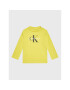 Calvin Klein Jeans Блуза Monogram IN0IN00005 Жълт Regular Fit - Pepit.bg