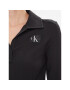 Calvin Klein Jeans Блуза Polo Collar Milano Regular Top J20J222556 Черен Regular Fit - Pepit.bg