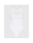 Calvin Klein Jeans Боди J20J218261 Бял Slim Fit - Pepit.bg