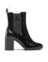 Calvin Klein Jeans Боти Block Heel Boot Naplak YW0YW00856 Черен - Pepit.bg