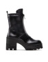 Calvin Klein Jeans Боти Chunky Heeled Boot W/Zip YW0YW00728 Черен - Pepit.bg