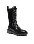 Calvin Klein Jeans Боти Combad Mid+ Laceup Boot YW0YW00338 Черен - Pepit.bg