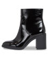 Calvin Klein Jeans Боти Mid Block Heel Boot Naplak Wn YW0YW01258 Черен - Pepit.bg