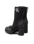 Calvin Klein Jeans Боти Platform Boot Sock YW0YW00726 Черен - Pepit.bg