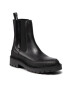 Calvin Klein Jeans Боти тип челси Combat Mid Chelsea Boot Rubber YW0YW00418 Черен - Pepit.bg