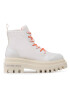 Calvin Klein Jeans Боти Toothy Combat Boot Softny YW0YW00948 Бял - Pepit.bg