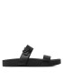 Calvin Klein Jeans Чехли Comfort Sandal 2 YW0YW00598 Черен - Pepit.bg