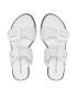 Calvin Klein Jeans Чехли Flat Sandal Twostraps Rub YW0YW00537 Бял - Pepit.bg