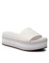 Calvin Klein Jeans Чехли Flatform Sandal Slide YW0YW00563 Бежов - Pepit.bg