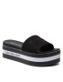 Calvin Klein Jeans Чехли Flatform Sandal Slide YW0YW00563 Черен - Pepit.bg