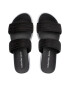 Calvin Klein Jeans Чехли Flatform Sandal Twostraps YW0YW00561 Черен - Pepit.bg