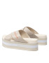 Calvin Klein Jeans Чехли Platform Sandal Crisscross YW0YW00562 Бежов - Pepit.bg