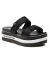 Calvin Klein Jeans Чехли Wedge Pf Sandal Twostraps Pes YW0YW00029 Черен - Pepit.bg