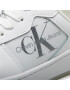 Calvin Klein Jeans Чехли Cupsole Laceup Basket Sabot YW0YW00693 Бял - Pepit.bg