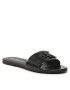 Calvin Klein Jeans Чехли Flat Sandal Slide Hw YW0YW00952 Черен - Pepit.bg