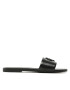 Calvin Klein Jeans Чехли Flat Sandal Slide Hw YW0YW00952 Черен - Pepit.bg