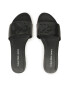 Calvin Klein Jeans Чехли Flat Sandal Slide Hw YW0YW00952 Черен - Pepit.bg