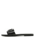 Calvin Klein Jeans Чехли Flat Sandal Slide Hw YW0YW00952 Черен - Pepit.bg