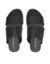 Calvin Klein Jeans Чехли Flatform Sandal Webbing YW0YW00966 Черен - Pepit.bg