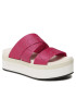 Calvin Klein Jeans Чехли Flatform Sandal Webbing YW0YW00966 Розов - Pepit.bg