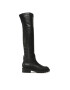 Calvin Klein Jeans Чизми Combat Knee Boot YW0YW00737 Черен - Pepit.bg