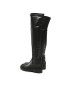 Calvin Klein Jeans Чизми Combat Knee Boot YW0YW00737 Черен - Pepit.bg