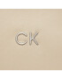 Calvin Klein Jeans Дамска чанта Re-Lock Seasonal Shopper_Canvas K60K611446 Бял - Pepit.bg