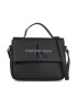 Calvin Klein Jeans Дамска чанта Sculpted Boxy Flap Cb20 Mono K60K610829 Черен - Pepit.bg