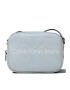 Calvin Klein Jeans Дамска чанта Sculpted Camera Bag 18 Mono K60K610275 Син - Pepit.bg