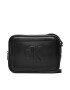 Calvin Klein Jeans Дамска чанта Sculpted Camera Bagi8 Pipping K60K610309 Черен - Pepit.bg