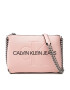 Calvin Klein Jeans Дамска чанта Sculpted Camera Pouch W/Cha Mono K60K608688 Розов - Pepit.bg