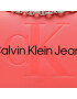 Calvin Klein Jeans Дамска чанта Sculpted Ew Flap Conv25 Mono K60K607198 Коралов - Pepit.bg