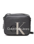 Calvin Klein Jeans Дамска чанта Sculpted Mono Camera Bag K60K608932 Сив - Pepit.bg