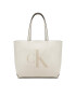 Calvin Klein Jeans Дамска чанта Sculpted Shopper29 Mon K60K610071 Бежов - Pepit.bg