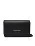 Calvin Klein Jeans Дамска чанта Sculpted Wallet Ph Cb19 Mono K60K611543 Черен - Pepit.bg