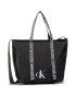 Calvin Klein Jeans Дамска чанта Shopper 29 K60K607095 Черен - Pepit.bg