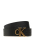 Calvin Klein Jeans Дамски колан Mono Round Rev/Adj Lthr Belt 35 K50K510779 Черен - Pepit.bg